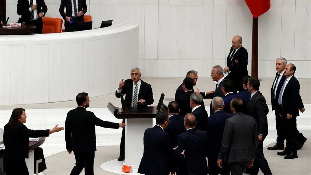 TBMM'de 'vicdansız' gerginliği! HDP'li Gergerlioğlu konuştu! Ortalık karıştı!