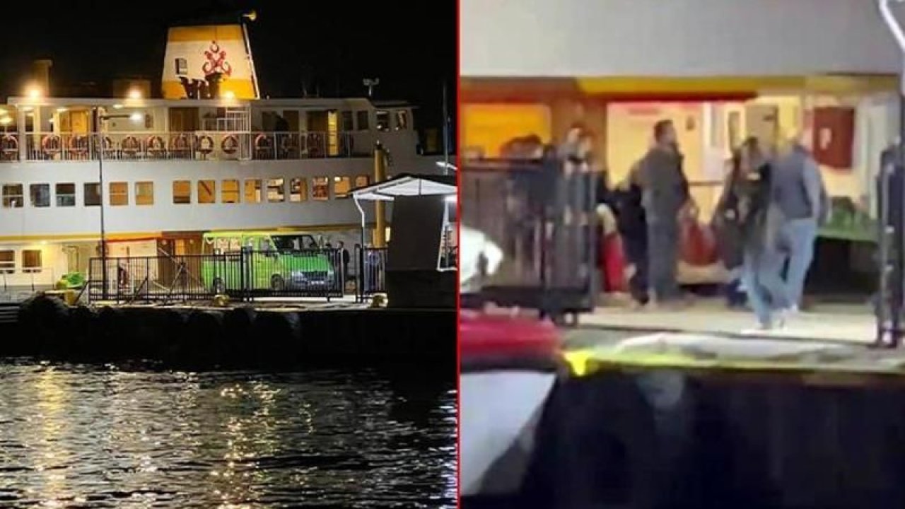 İstanbul’da bir polis memuru Adalar vapurunda intihar etti! Silahtaki bir kuşunda çocuğa isabet etti
