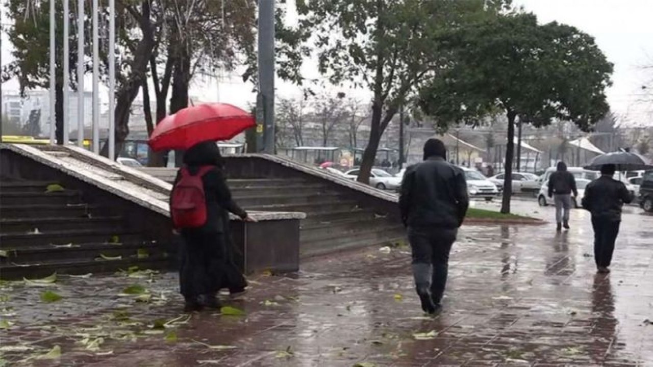 Meteorolojiden 7 il için yağış uyarısı