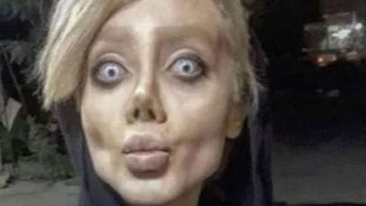 Zombi Angelina olarak tanınan Sahar Tabar'ın gerçek yüzü ortaya çıktı! Aslında...