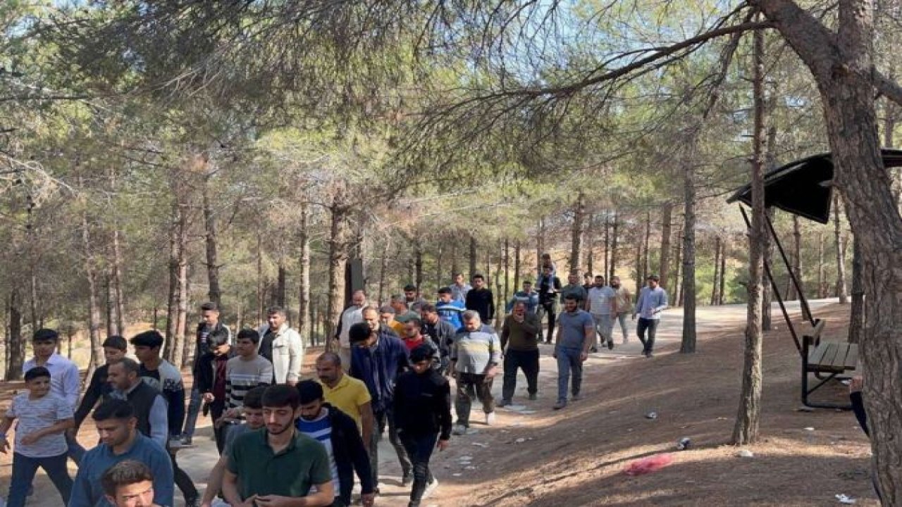 Hür Gençlik Şanlıurfa'da doğa yürüyüşünde bir araya geldi