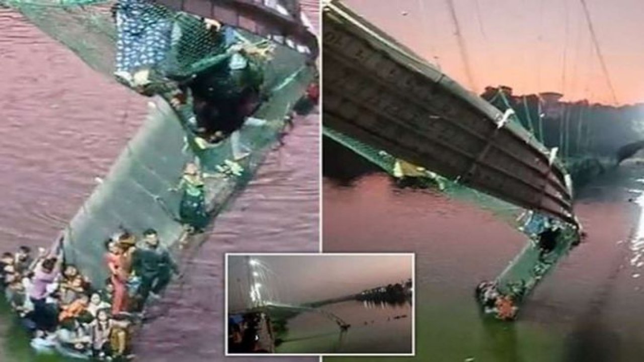 Hindistan'da çöken köprüde ölü sayısı 132'ye çıktı