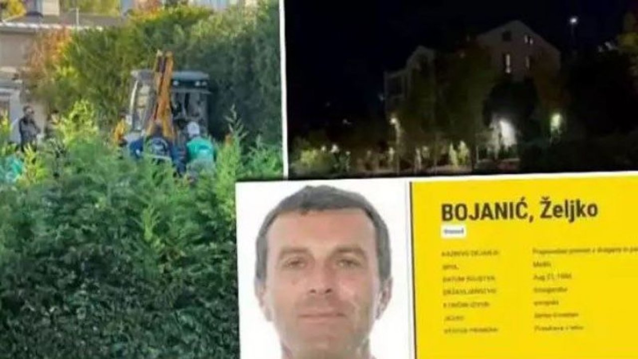 Sırp çete lideri Zeljko Bojanic'in bahçesinden ne çıktı? Ceset iddiası doğru mu?