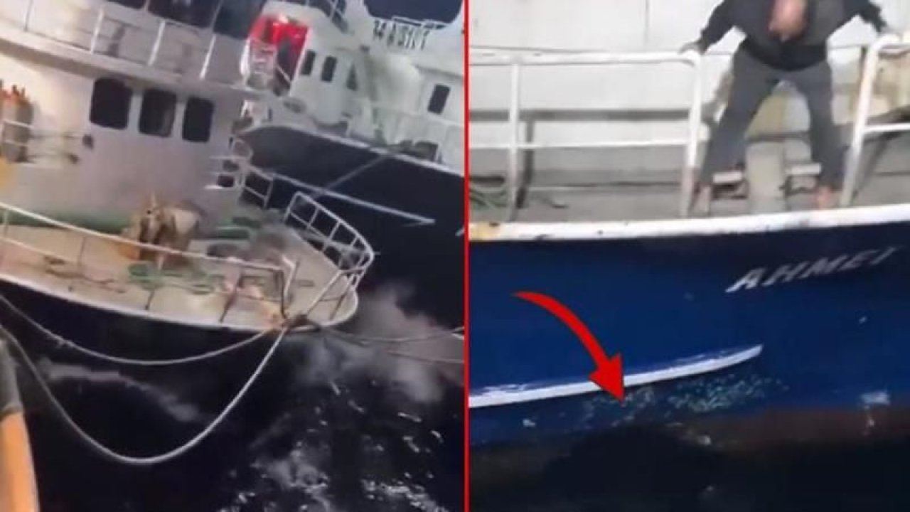 Kırklareli'de panik anlar! İğneada açıklarında Türk balıkçı teknesi mayına çarptı!