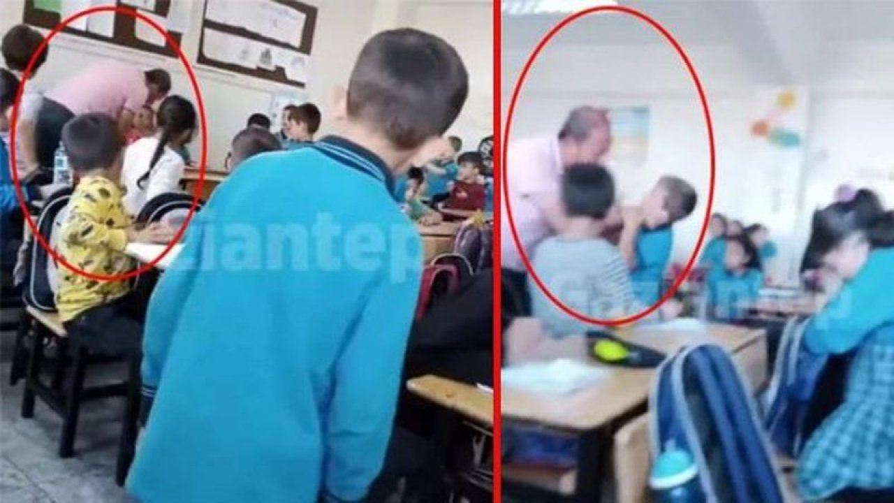 Türkiye bunu konuşuyor! "Sen kimsin lan" diyerek öğrencisinin boğazına sarıldı!