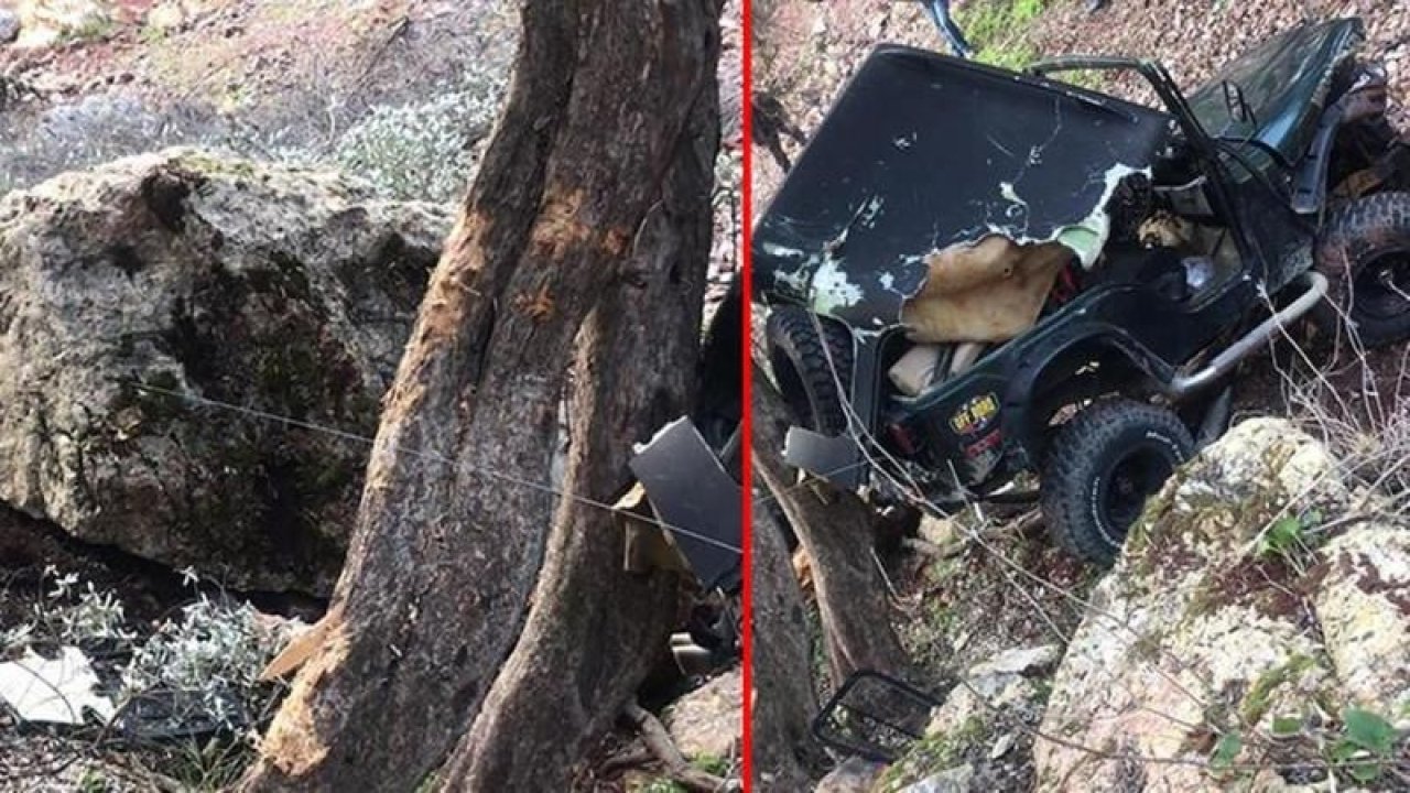 Muğla'da kazada kurtulan gencin peşini ölüm bırakmadı! Kaza yaptığı araçtan canlı çıktı! Kayanın altında kaldı