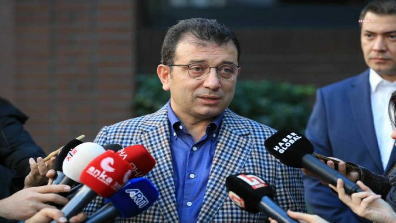 EKREM İMAMOĞLU’NA 2 YIL 7 AY 15 GÜN HAPİS VE SİYASİ YASAK