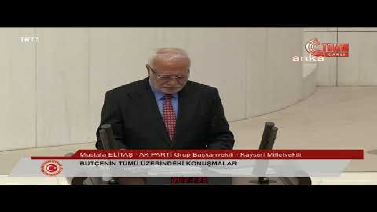 MUSTAFA ELİTAŞ: TÜRKİYE EKONOMİSİ, ZORLU SINAMALARA RAĞMEN HEDEFLERİNE ULAŞMA KARARLILIĞINI SÜRDÜRMEKTEDİR