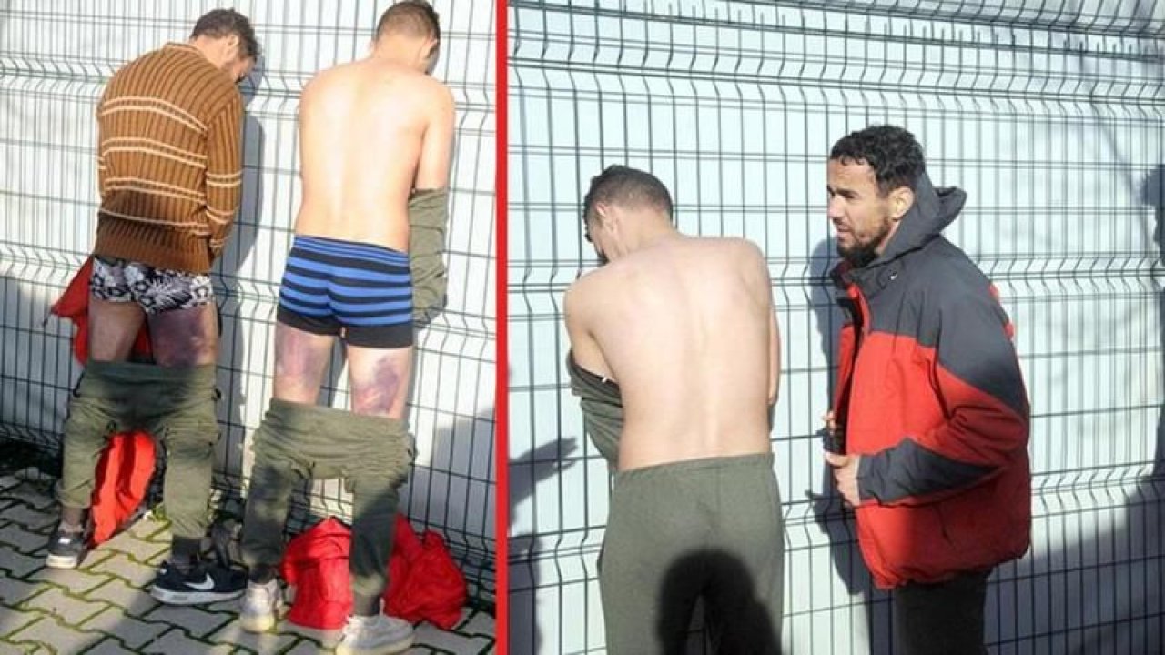 Yunanistan'dan skandal görüntü! Göçmenleri çıplak dövüp, ölüme terk ettiler!