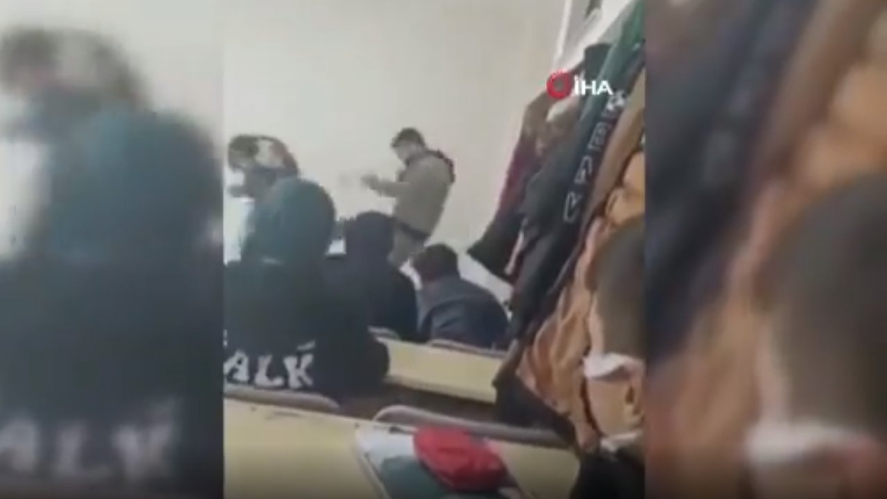 Gaziantep’te bir öğretmen, lise öğrencisini tekme tokat dövdü