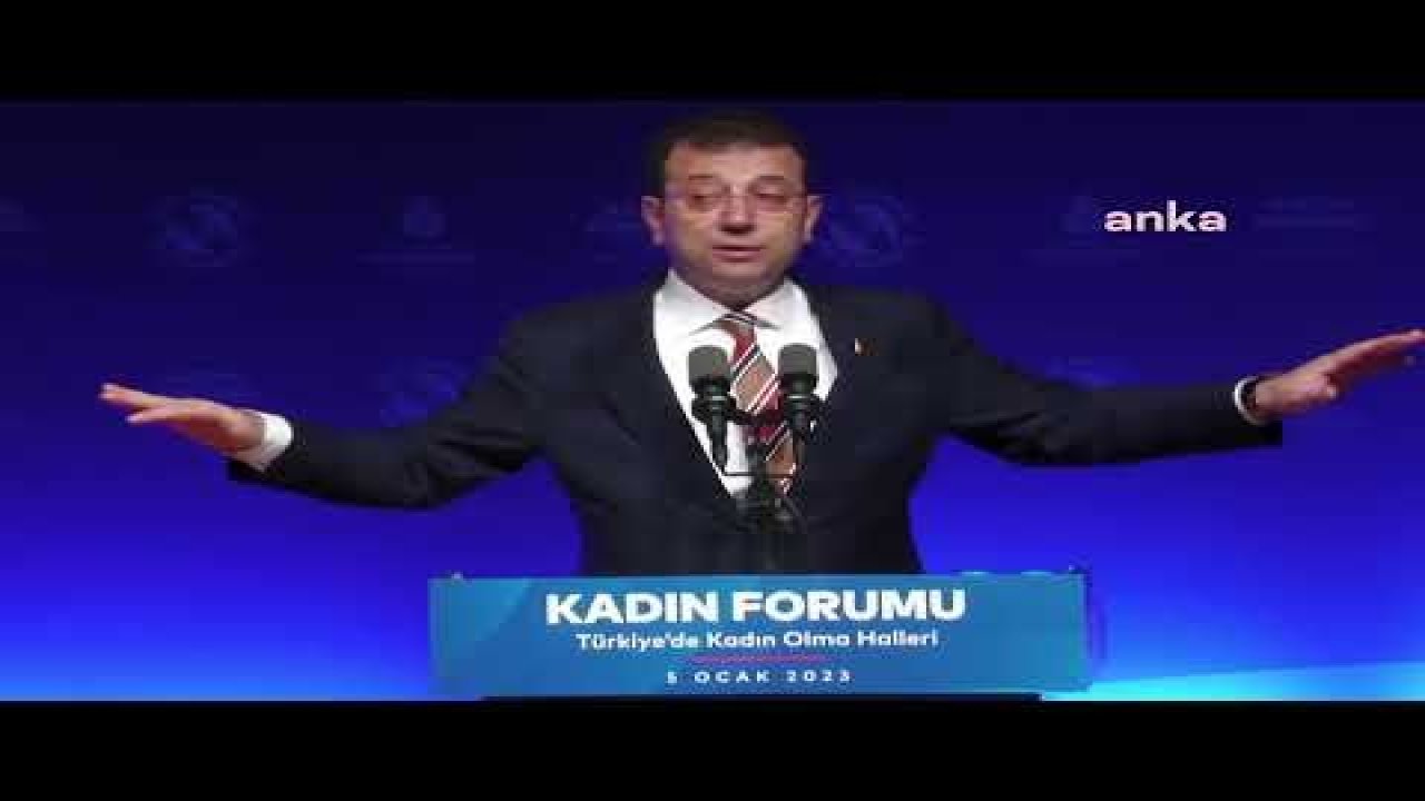 İMAMOĞLU, "ZOR ANINDA İBB YANINDA" KAMPANYASINI BAŞLATTI: "İBB’YE EL KOYMAYA KALKIŞIYOR OLABİLİRLER, AMA O KANUNSUZLUĞA ASLA FIRSAT VE GEÇİT VERMEYECEĞİZ”