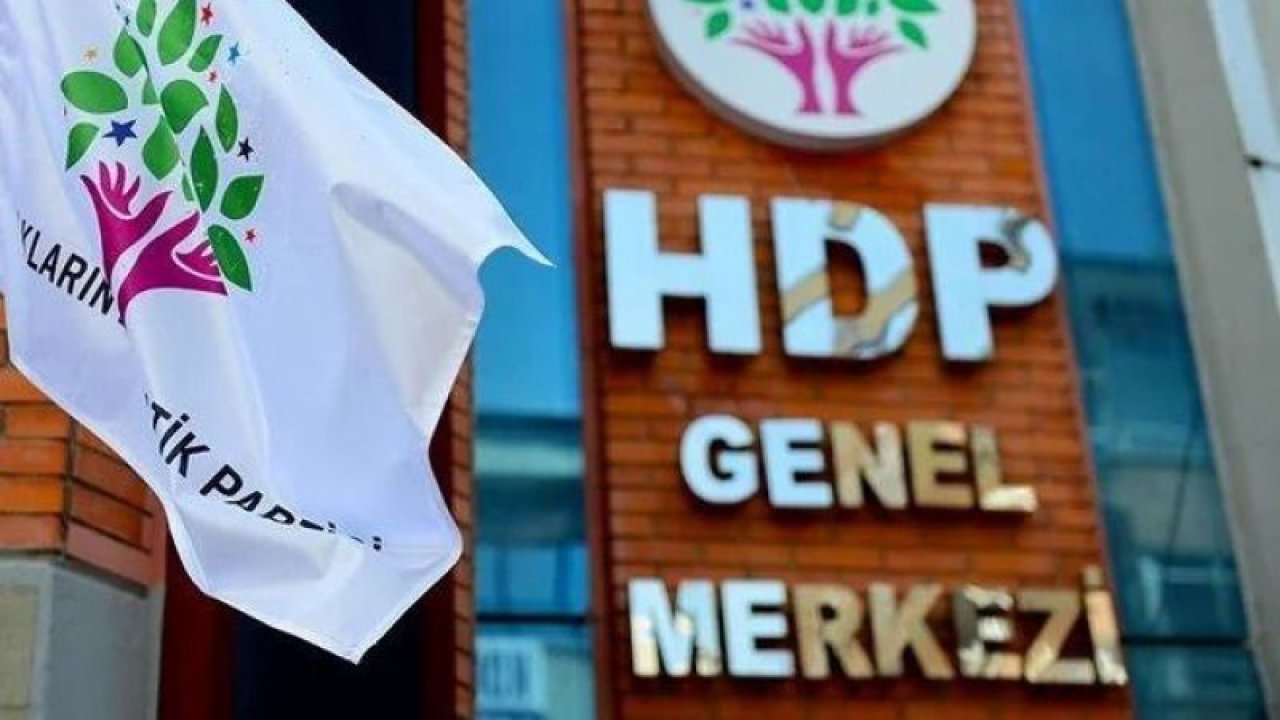 'Devlet yardımını terör amacıyla kullanıyordu' denildi! HDP'nin hazinedeki parasına bloke koyuldu!