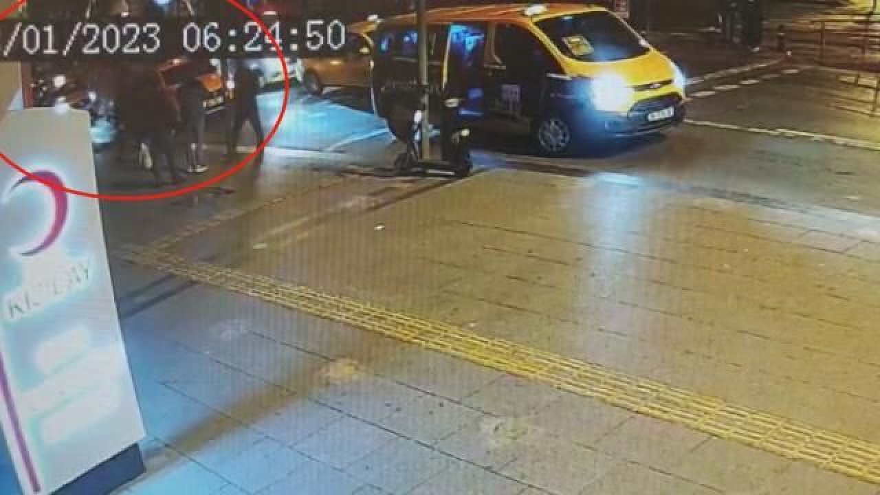 İstanbul'da alkollü olan 3 kişi taksici Aydın Altun'u döverek öldürdü! Cinayet anları kameraya böyle yansıdı