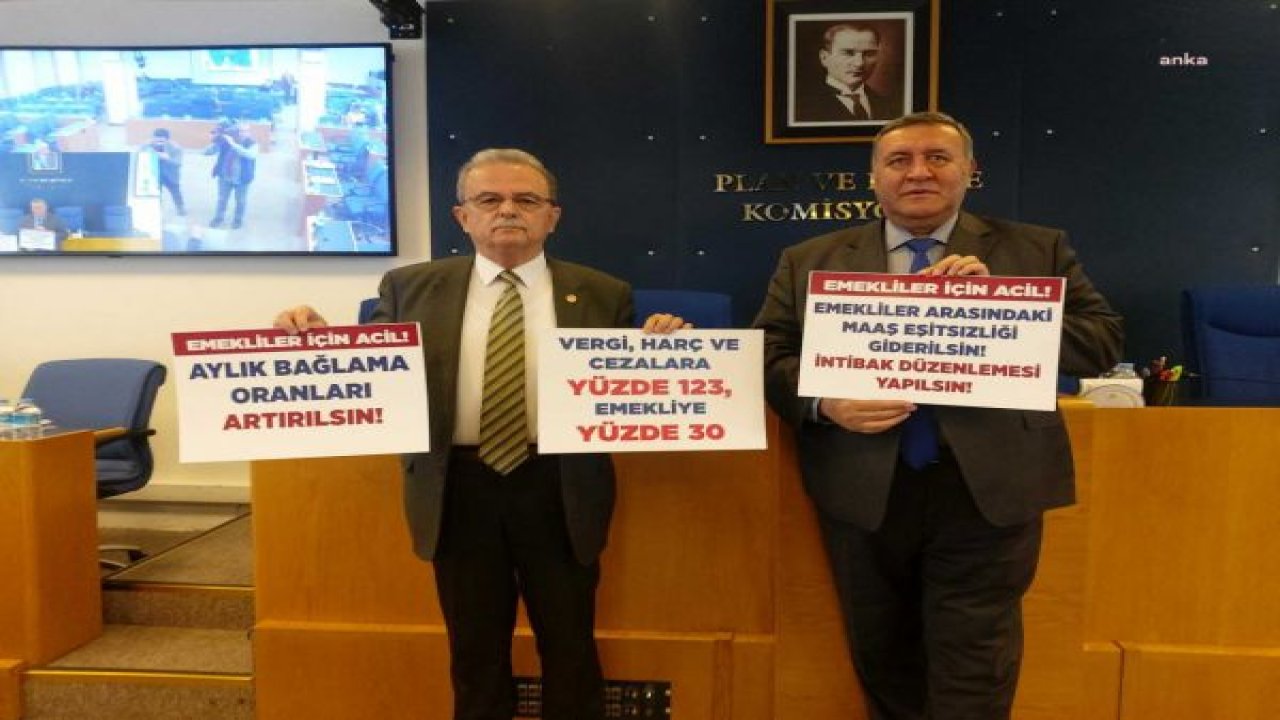 MEMUR VE EMEKLİ MAAŞINA YÜZDE 30 ZAM ÖNGÖREN KANUN TEKLİFİ, PLAN VE BÜTÇE KOMİSYONU'NDA AKP VE MHP’NİN OYLARI İLE KABUL EDİLDİ