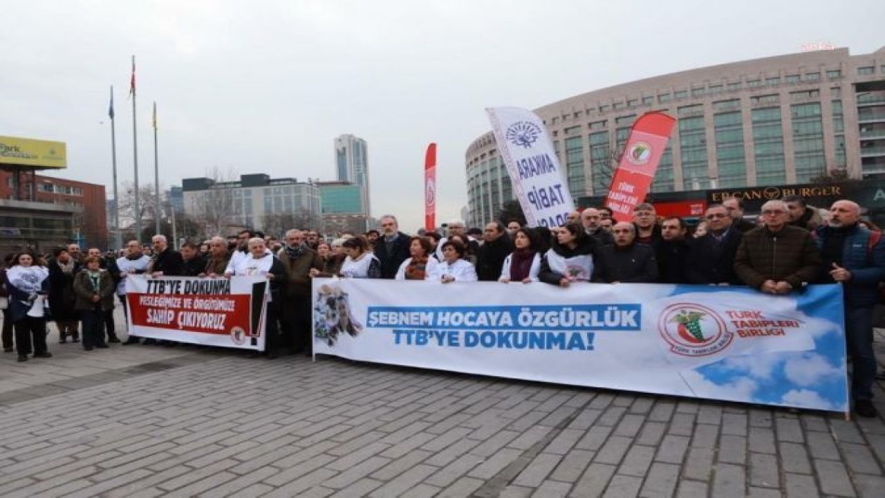 TTB'DEN FİNCANCI'YA VERİLEN CEZAYA TEPKİ: "BİZLERİN AKLINDA VE VİCDANINDA BU CEZA YOK HÜKMÜNDEDİR"