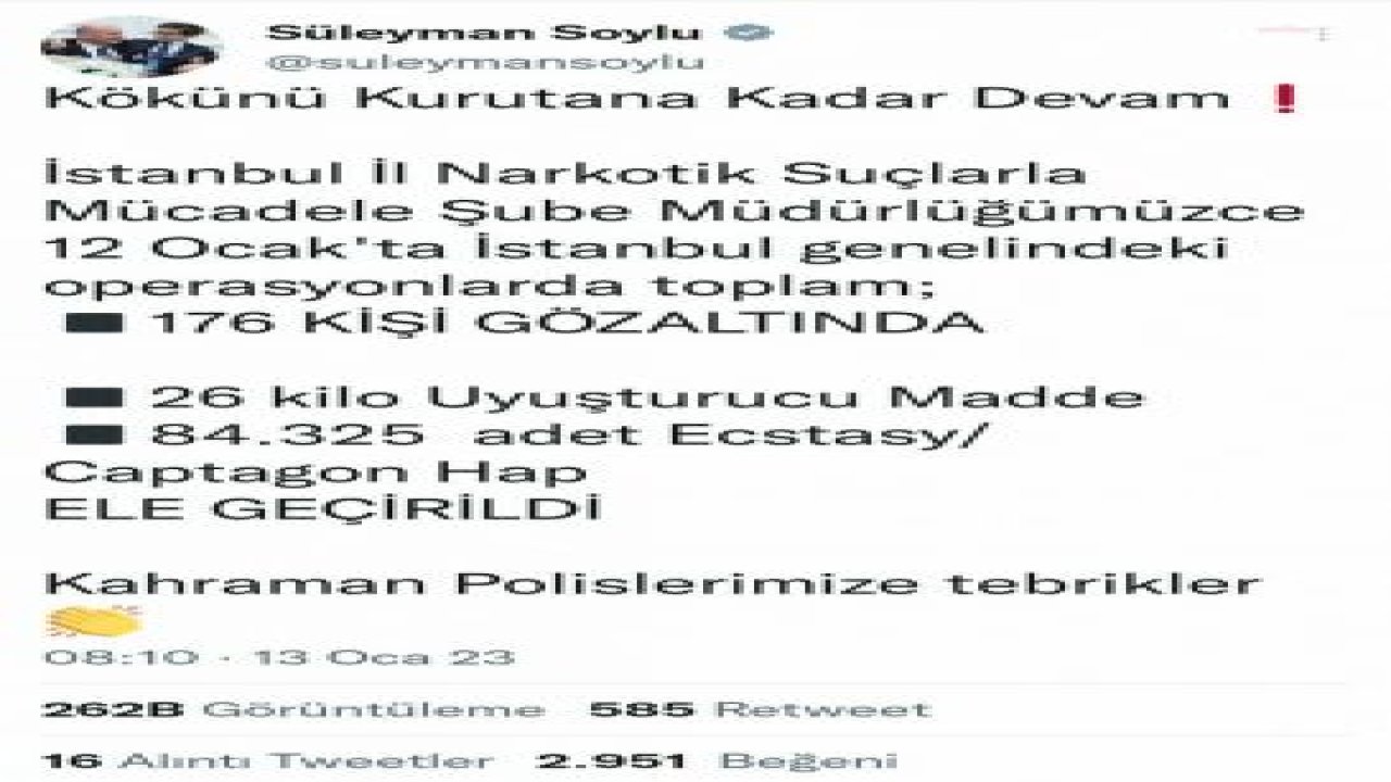 İSTANBUL'DA UYUŞTURUCU SATICILARINA YÖNELİK OPERASYON: 176 ŞÜPHELİ GÖZALTINA ALINDI