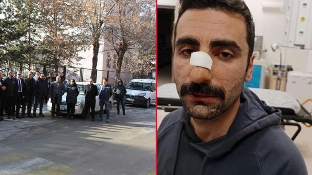 Erzurum'da okulda kavga şaşırttı! Öğretmenin akademisyen eşi, okul müdürünü dövdü!