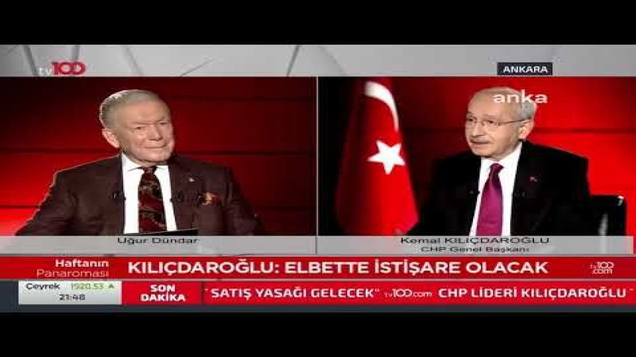 KILIÇDAROĞLU’NDAN, “İMAMOĞLU” AÇIKLAMASI: “YARGI, SARAYIN TALİMATINI YERİNE GETİREN BİR MEKANİZMAYA DÖNÜRŞÜRSE, GEREĞİNİ YAPACAĞIZ O ZAMAN”