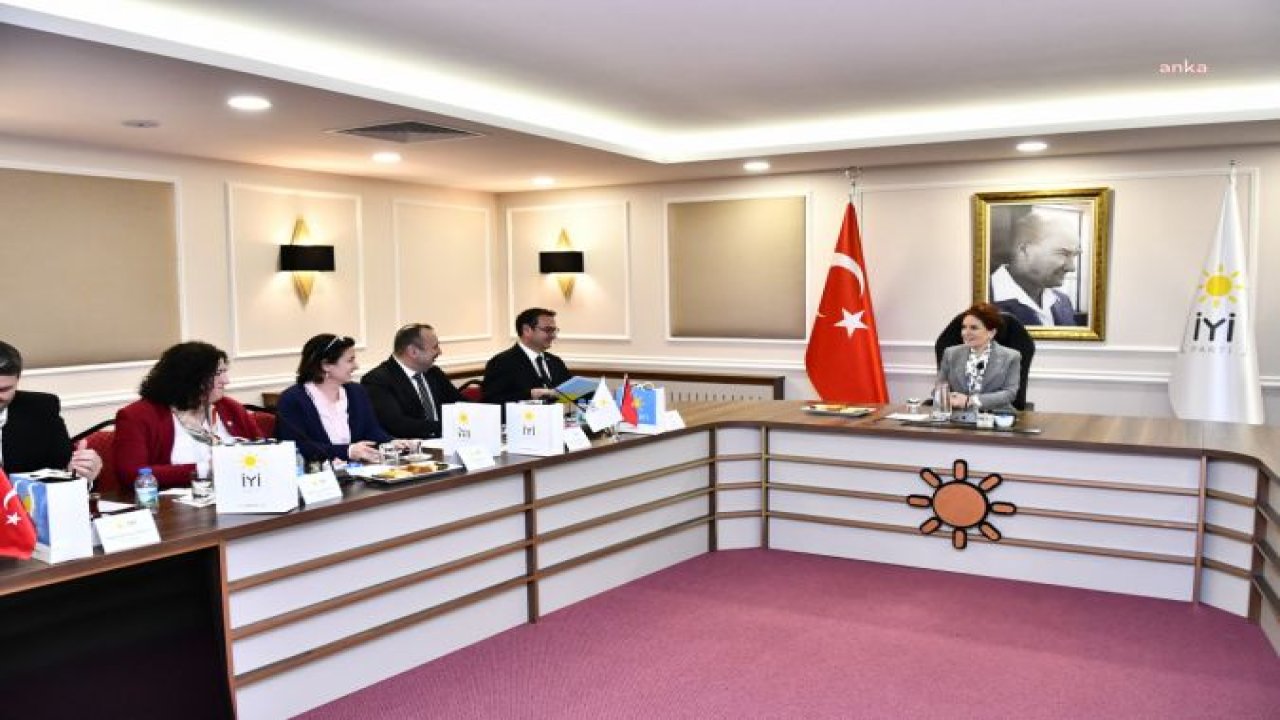 MERAL AKŞENER, İYİ PARTİ YURT DIŞI TEMSİLCİLERİ İLE BİR ARAYA GELDİ