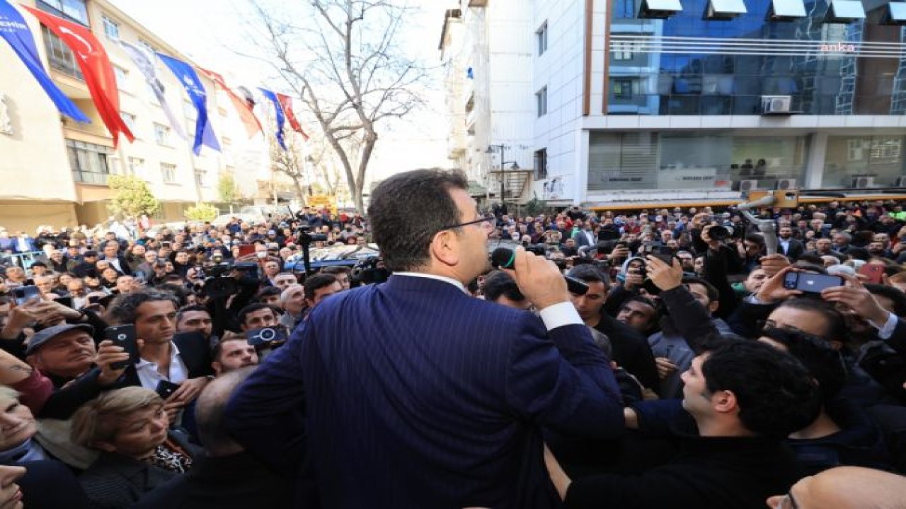 EKREM İMAMOĞLU, AVCILAR KENT LOKANTASI AÇTI, VATANDAŞLARA HİTAP ETTİ: "BU ÜLKENİN TAPUSU, BİR KİŞİYE YA DA BİR ZÜMREYE DEĞİL, 86 MİLYONA AİTTİR"