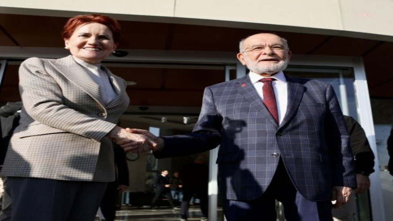 AKŞENER, ALTILI MASA TOPLANTISINDAN ÖNCE KARAMOLLAOĞLU İLE GÖRÜŞTÜ