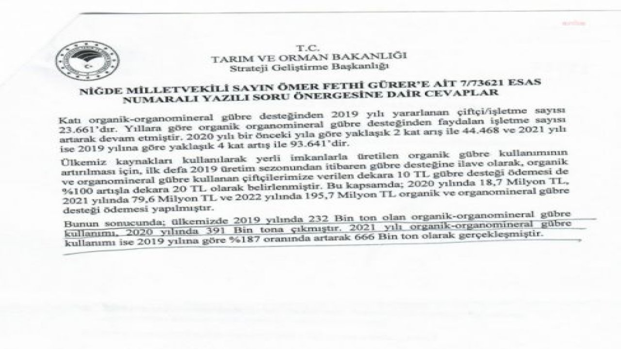 ÖMER FETHİ GÜRER: "KURAKLIĞIN ETKİSİ TÜM ANADOLU’YU SARDI. GÜBREYİ ATIP SU VEREMEZSEK VERİMLİLİK DÜŞECEK"