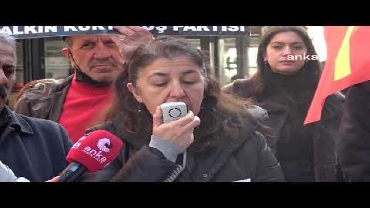 HKP, ASGARİ ÜCRETE, MEMUR VE EMEKLİ MAAŞLARINA YAPILAN ZAMLARI, BOŞ TENCEREDE FATURA YAKARAK PROTESTO ETTİ