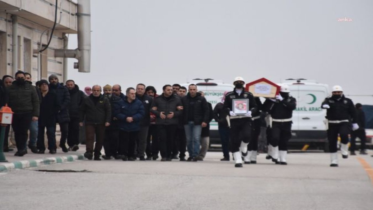 KOCASI TARAFINDAN ÖLDÜRÜLEN POLİS MEMURU ASLI YILMAZ MALATYA’DA TOPRAĞA VERİLDİ