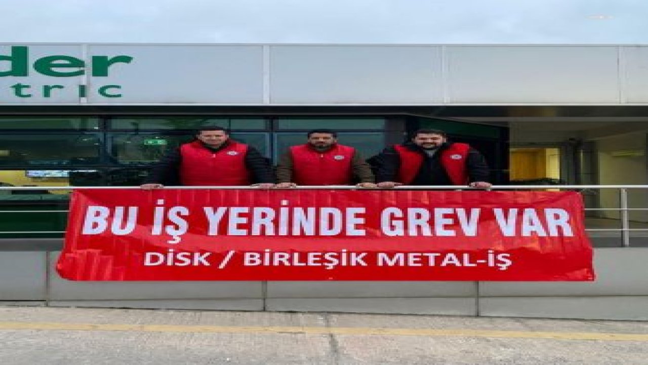 SCHNEİDER ENERJİ İŞÇİLERİ ERTELEME KARARINA RAĞMEN GREVDE…  İŞYERİ BAŞTEMSİLCİSİ SÜMBÜL: “TALEPLERİMİZ KARŞILANANA KADAR GREVİMİZE DEVAM EDECEĞİZ, YASAKLARI TANIMIYORUZ”