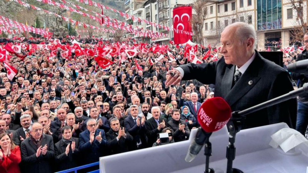 BAHÇELİ: ERDOĞAN’IN CUMHURBAŞKANI ADAYLIĞI MEŞRUDUR, HUKUKİDİR, ANAYASALDIR, AHLAKİDİR