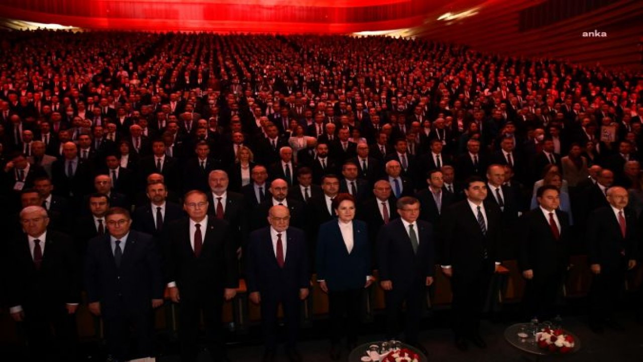 MİLLET İTTİFAKI'NIN ORTAK POLİTİKALAR MUTABAKAT METNİ AÇIKLANDI... ÜMİT ÖZLALE: “BÜTÜN ULUSLARARASI SÖZLEŞMELERE GERİ DÖNECEĞİZ. BİLİYORUZ Kİ İSTANBUL SÖZLEŞMESİ YAŞATIR”