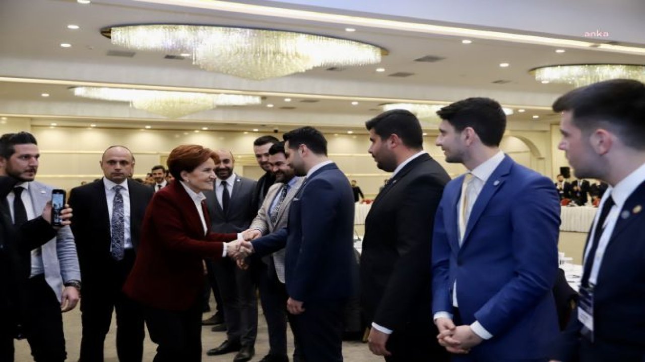 MERAL AKŞENER, İYİ PARTİ GENÇLİK KOLLARI İL BAŞKANLARI İLE BİR ARAYA GELDİ