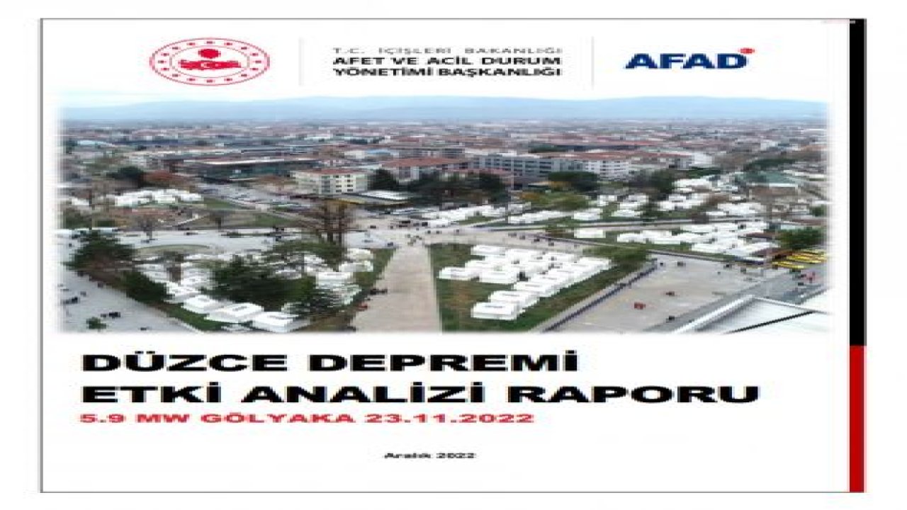 KILIÇDAROĞLU’NUN ANLATTIĞI AFAD’IN DÜZCE DEPREM RAPORU... "ÜNİVERSİTELERE BİLİMSEL AÇIDAN AFETİN MÜDAHALE DÖNEMİNE YÖNELİK DAHA FAZLA SORUMLULUK VERİLMELİ"