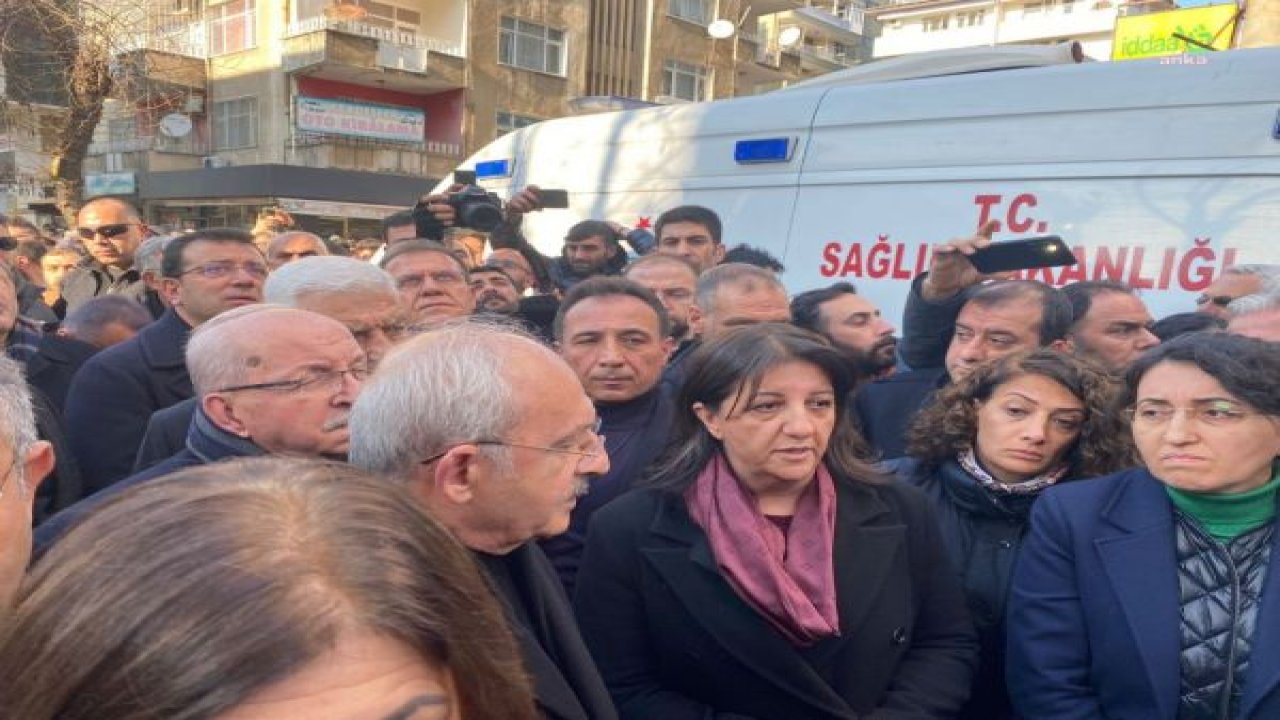 KILIÇDAROĞLU İLE BULDAN DİYARBAKIR'DA KARŞILAŞTILAR... "SİYASİ GÖRÜŞÜ, MEZHEBİ, İNANCI NE OLURSA OLSUN İNSANLAR BİR DAYANIŞMA RUHUYLA BİRBİRLERİNE SAHİP ÇIKTILAR"