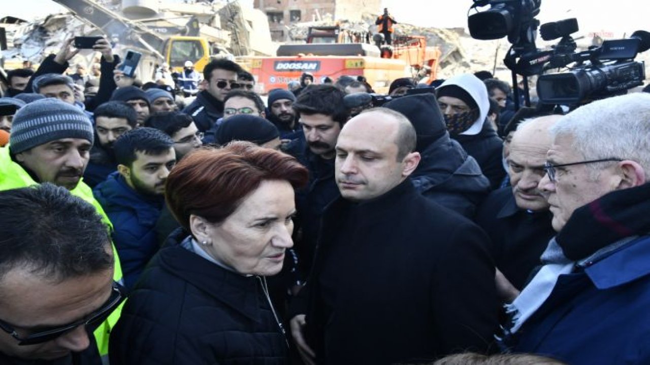 MALATYALI DEPREMZEDEDEN MERAL AKŞENER'E: “25 KİŞİ BİR ÇADIRDA YATIYORUZ. BİNLERCE ÇADIRA İHTİYACIMIZ VAR”