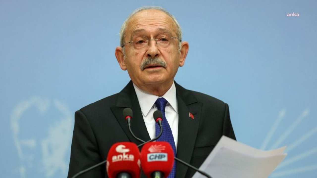 KILIÇDAROĞLU: “VATANDAŞLARIMIZIN KANI BU İKTİDARIN ELİNDEDİR”