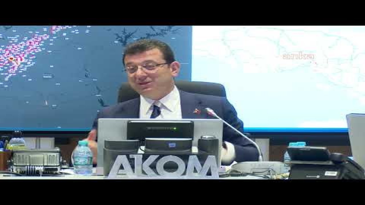 İMAMOĞLU, İBB DEPREM BİLİM KURULU’NU TOPLADI: "AFETİN YÖNETİMİNİN BU KADAR MERKEZİLEŞMESİNİN, BU KADAR SİVİL TOPLUMUN YOK SAYILMASININ SONUÇLARI ÇOK AĞIR”