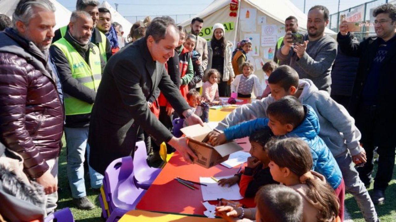 FATİH ERBAKAN, HATAY’DA SÜLEYMAN SOYLU VE FAHRETTİN KOCA İLE GÖRÜŞTÜ