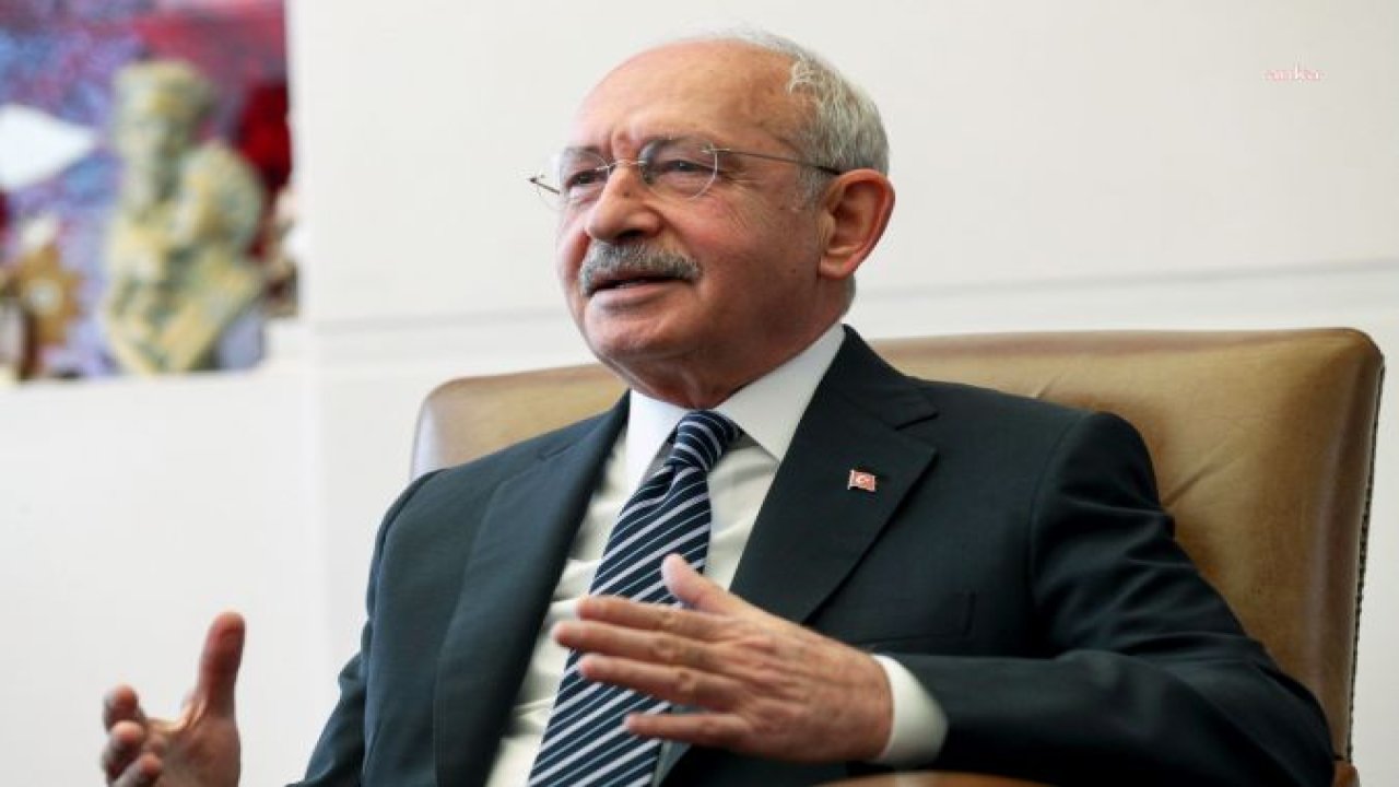 KILIÇDAROĞLU, DAVUTOĞLU İLE GÖRÜŞTÜ