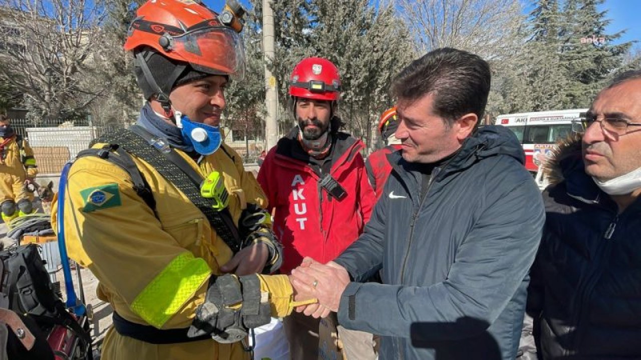 CHP’Lİ MİLLETVEKİLLERİNDEN BREZİLYALI ARAMA-KURTARMA EKİBİNE TEŞEKKÜR ZİYARETİ