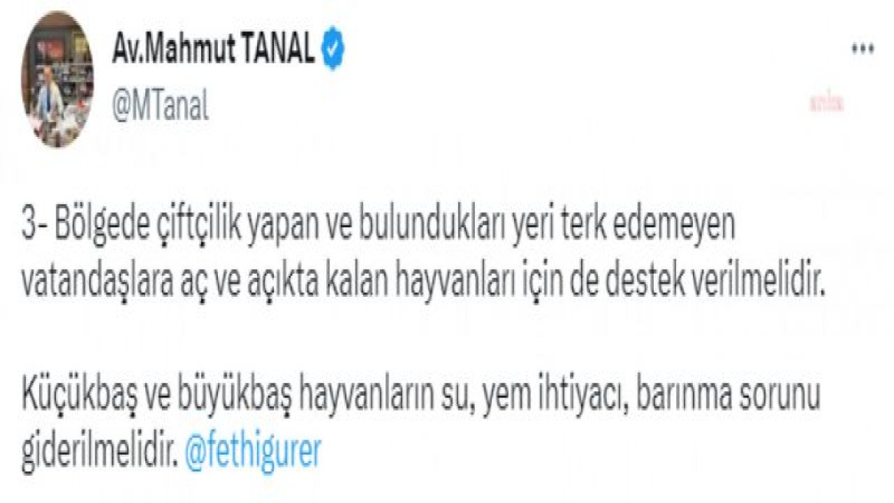 KAHRAMANMARAŞLI BESİCİ: AHIRLAR, ÇATILAR, SAMANLIKLARIMIZ UÇTU. YEMİMİZ YOK. HAYVANLAR YETERİNCE BESLENEMİYOR