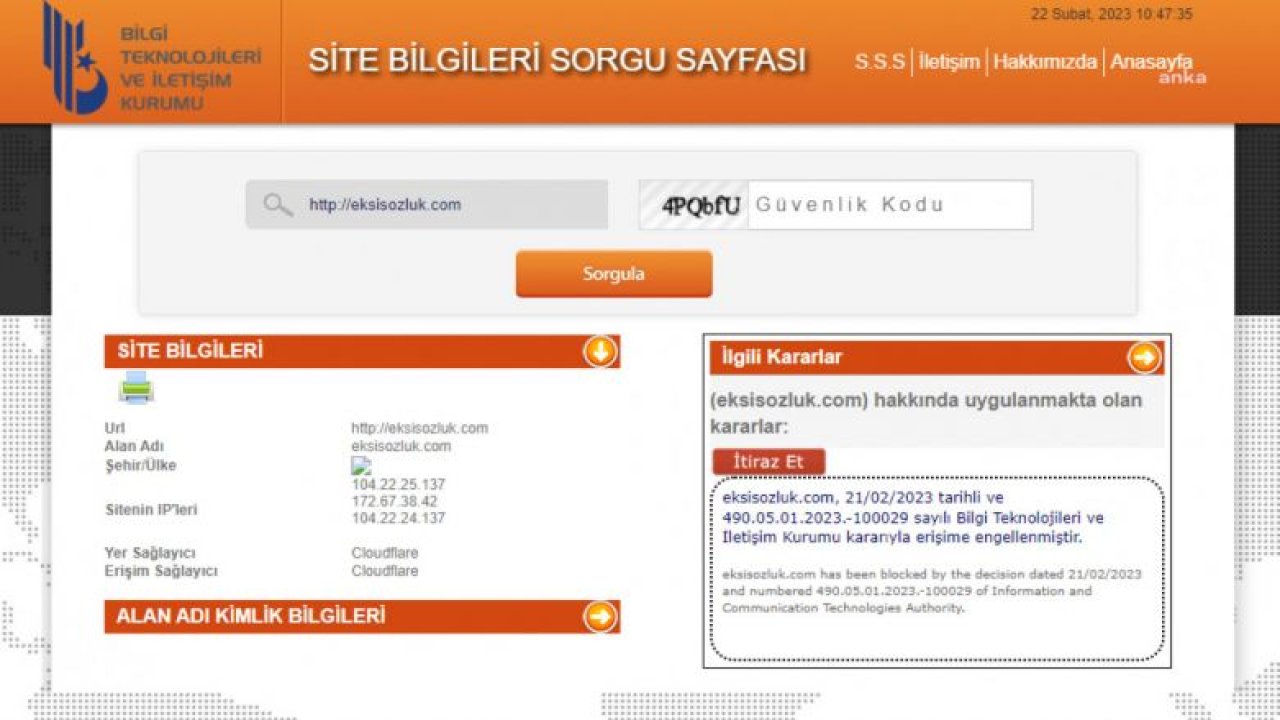 BTK’DAN EKŞİ SÖZLÜK’E ERİŞİM ENGELİ… PROF. DR. YAMAN AKDENİZ: "BTK'DAN ‘İSTERSEM KAPATIRIM’ HAMLESİ BU. SEÇİM SÜRECİNDE DAHA ÇOK PLATFORM ENGELLENECEK"