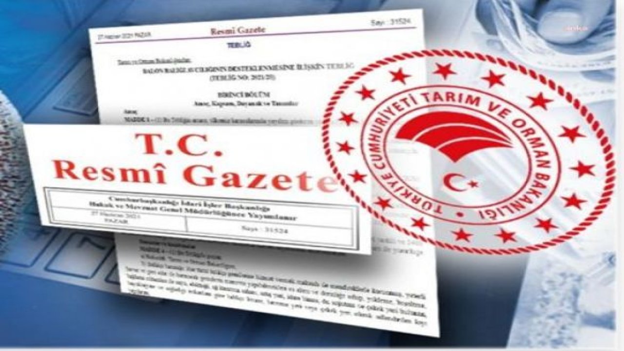 TARIM VE ORMAN BAKANLIĞI, MÜCBİR SEBEP HALLERİNDE TÜTÜN MAMULLERİ VE ALKOLLÜ İÇKİLERİN SATIŞ BELGELERİYLE İLGİLİ SÜRELERİ UZATABİLECEK