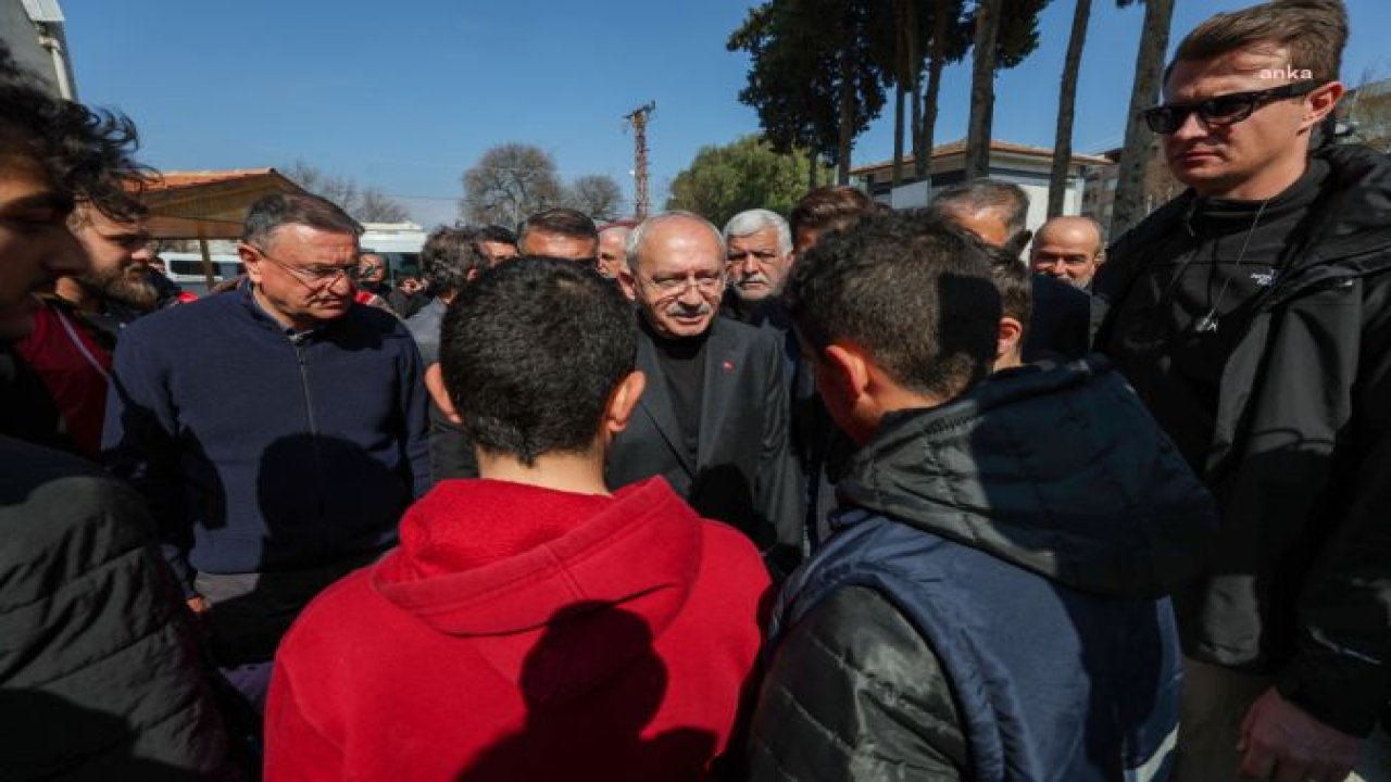 KILIÇDAROĞLU: “ÇADIR BULAMIYORUZ. SIKINTI O. TÜRKİYE’DE ÇADIR ÜRETİMİ ARZU ETTİĞİMİZ MİKTARDA DEĞİL O NEDENLE BÜYÜK SIKINTI VAR”