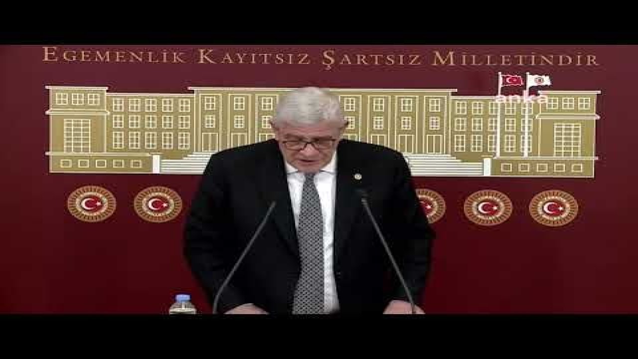 MÜSAVAT DERVİŞOĞLU: “CUMHURBAŞKANI ERDOĞAN’I KASIMPAŞA’DA BİTİRİMHANE İŞLETMEDİĞİ, DEVLET YÖNETTİĞİ HUSUSUNDA UYARIYORUM”