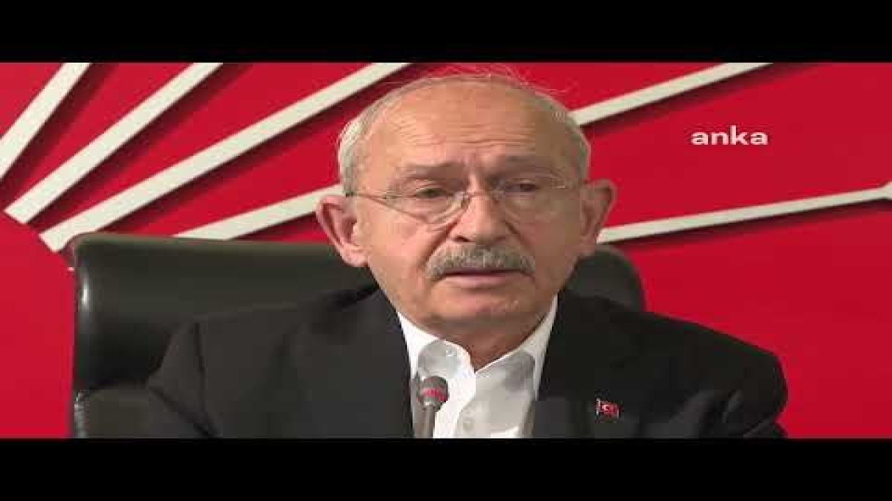 CHP PARTİ MECLİSİ KEMAL KILIÇDAROĞLU BAŞKANLIĞINDA TOPLANDI