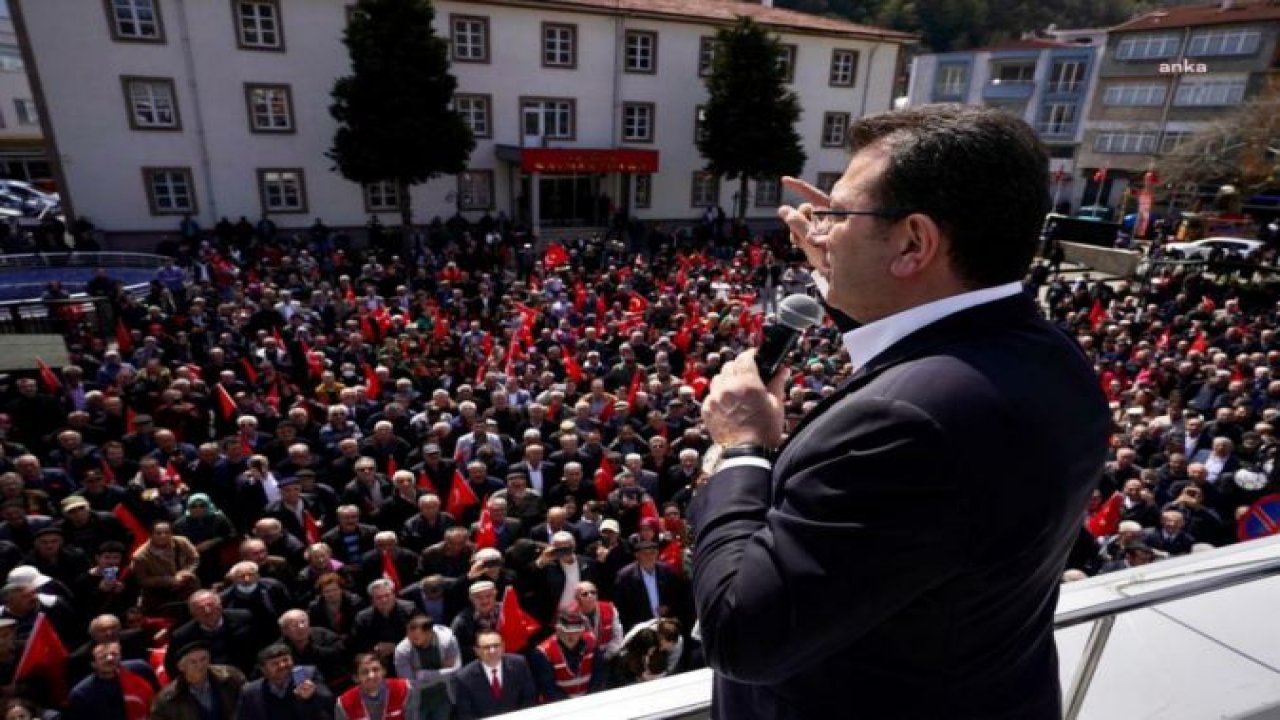 İMAMOĞLU'NDAN "OYLARI BÖLMEYİN" ÇAĞRISI: "AYRIŞMAK İSTEYEN KENDİ YOLUNA GİDER, AMA SİZ AYRIŞMAYACAK, OYLARI BÖLMEYECEKSİNİZ"