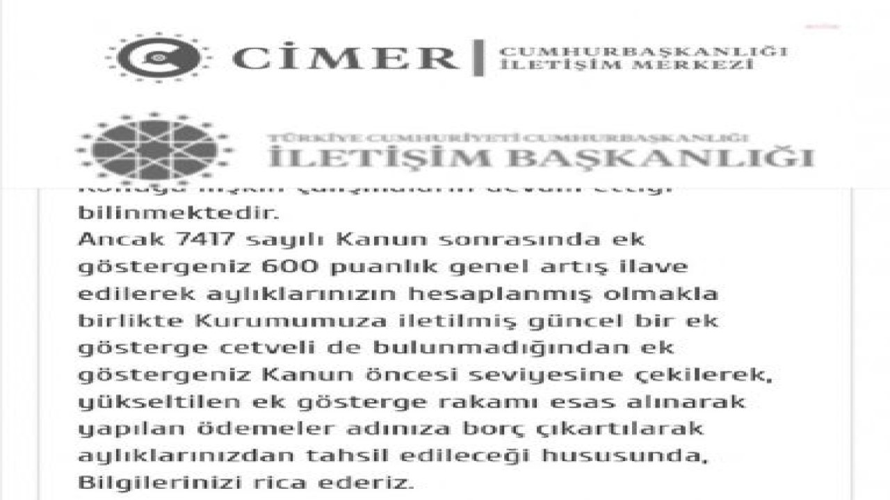 TRT EMEKLİLERİNİN EK GÖSTERGELERİNDE YAPILAN ARTIŞ GERİ ÇEKİLDİ, EMEKLİLER BORÇLANDIRILDI… HABER-SEN YÖNETİCİSİ BANU SAVAŞ: “ÇOK CİDDİ BİR KAOS ORTAMI OLUŞTU VE HAK KAYIPLARI VAR”