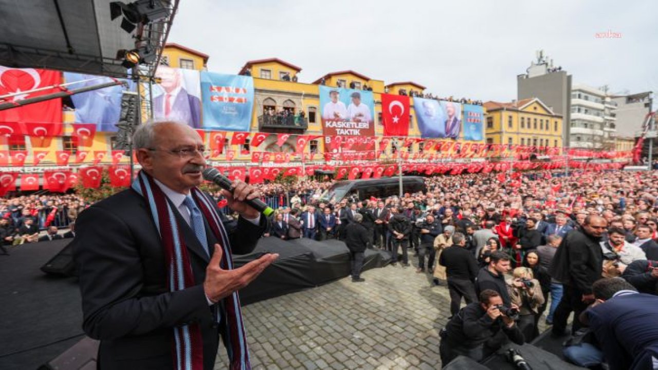 KILIÇDAROĞLU: ERDOĞAN KUL HAKKI YİYEN BİR İNSAN, BEN DE YEMEYEN BİR İNSANIM. KİM DÜRÜST?