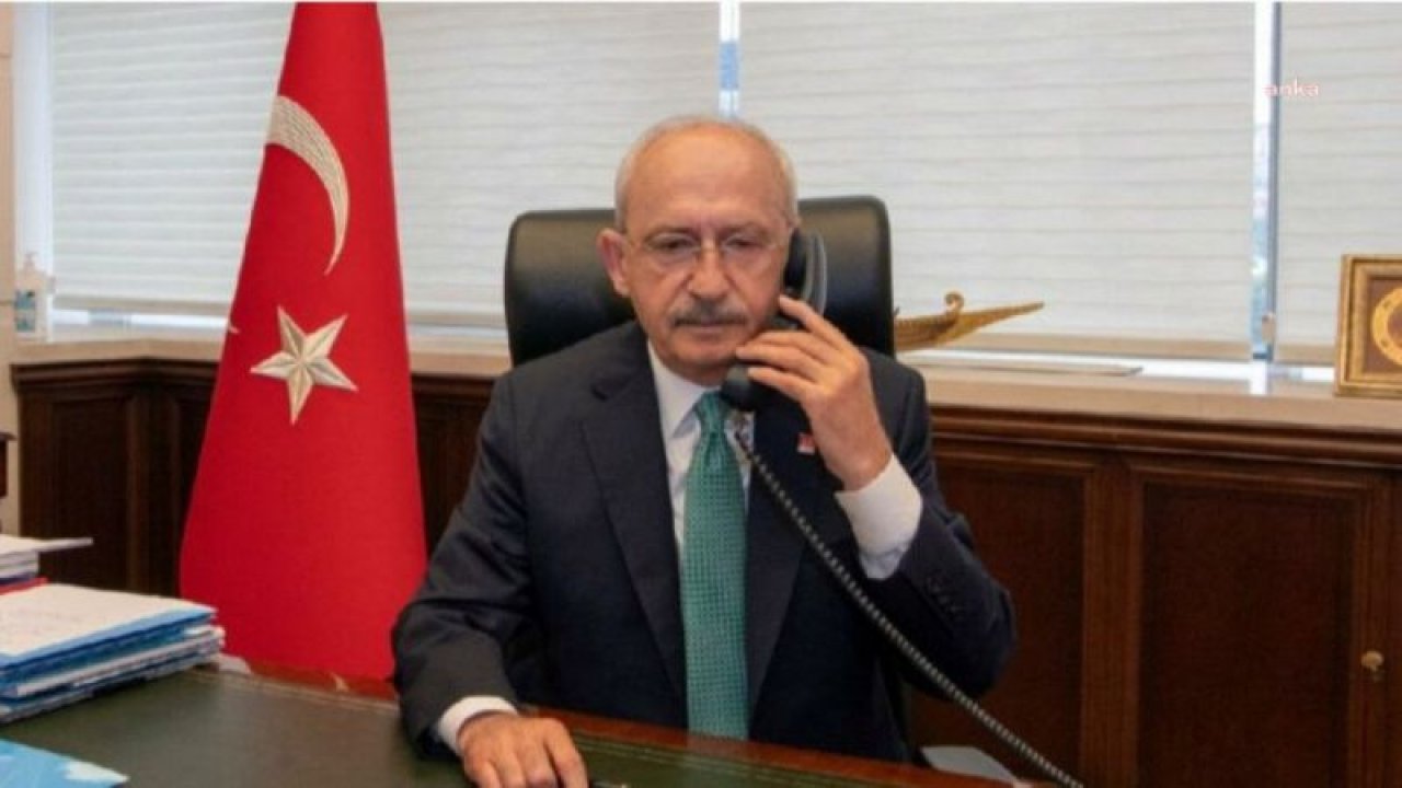 KEMAL KILIÇDAROĞLU’NDAN MAHİR AKKOYUN’A GEÇMİŞ OLSUN TELEFONU